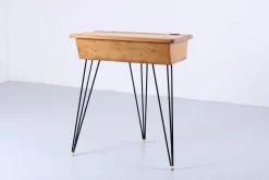 Best Pamono Kid's Desk on Hairpin Legs by Cees Braakman for Pastoe, 1950s