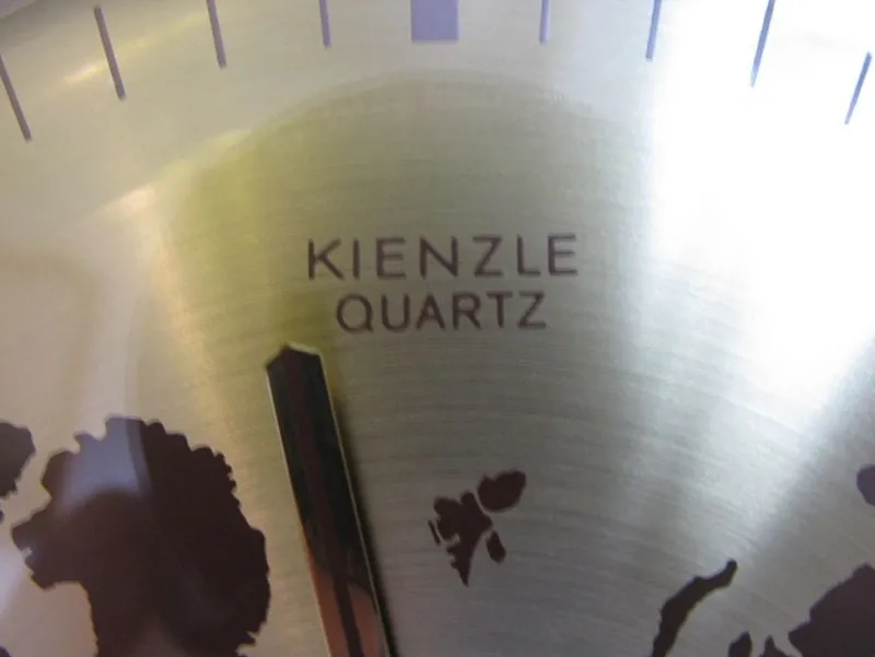 Pamono Kienzle World Clock by Heinrich Möller for Kienzle International, 1970s> Clocks