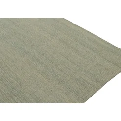Outlet Pamono Kilim in Green and Beige Stripes from R&K Principal Jahanshah Nazmiyal