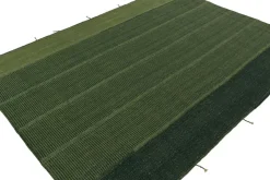 Pamono Kilim in Green Stripes from R&K Principal Jahanshah Nazmiyal> Carpets & Textiles|Carpets & Textiles