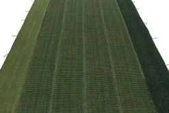 Pamono Kilim in Green Stripes from R&K Principal Jahanshah Nazmiyal><noscript><img width=