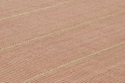 Pamono Kilim Rug in Beige and Red Textural Stripes from R&K Principal Jahanshah Nazmiyal><noscript><img width=
