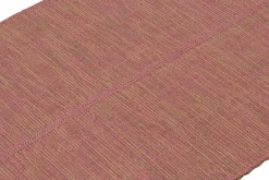 New Pamono Kilim Rug in Pink with Yellow and Green Accents from R&K Principal Jahanshah Nazmiyal