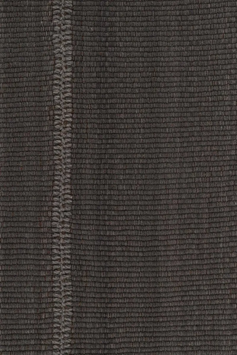 Pamono Kilim Rug in Slate Gray with Brown Accents from R&K Principal Jahanshah Nazmiyal> Carpets & Textiles|Carpets & Textiles