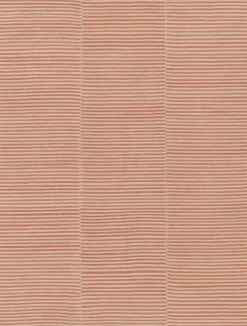 Pamono Kilim with Textural Beige and Orange Stripes from R&K Principal Jahanshah Nazmiyal> Carpets & Textiles|Carpets & Textiles