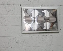 Hot Pamono Kinetic Painting Metal Plates, 1970s