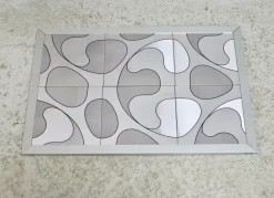 Hot Pamono Kinetic Painting Metal Plates, 1970s