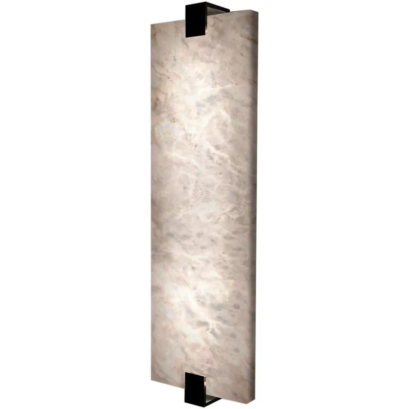 Pamono Kinkairo Small Shiny Black Wall Light by Alabastro Italiano> Wall Lights & Sconces