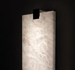Pamono Kinkairo Small Shiny Black Wall Light by Alabastro Italiano><noscript><img width=