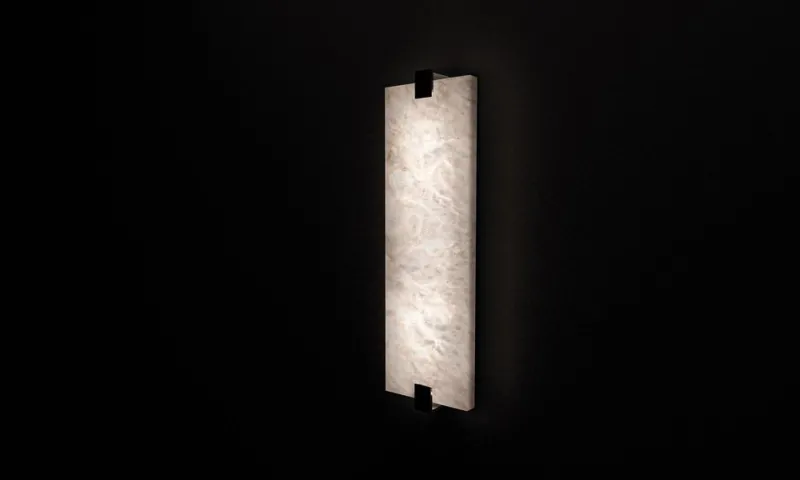 Pamono Kinkairo Small Shiny Black Wall Light by Alabastro Italiano> Wall Lights & Sconces