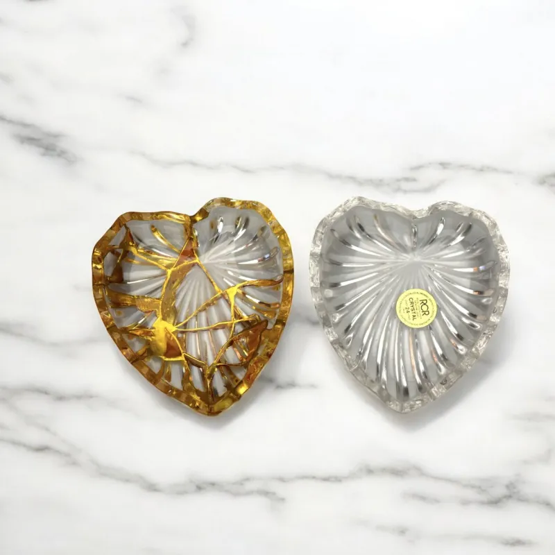 Discount Pamono Kintsugi Heart Shaped Box by Myriam Greff