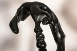 Pamono Klara Sever, Sculpture of a Woman in with Black Patina, 1979, Plaster><noscript><img width=