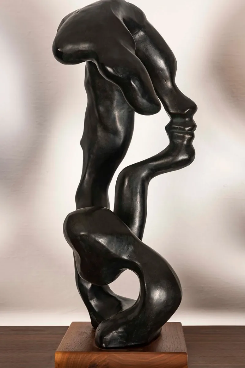 Hot Pamono Klara Sever, Surrealist Sculpture of a Woman, 1979, Plaster