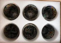 Pamono Klimt Murano Glasses by Mariana Iskra for Ribes Studio, Set of 6><noscript><img width=
