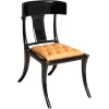 Pamono Klismos Black Chair from Pescetta> Seating