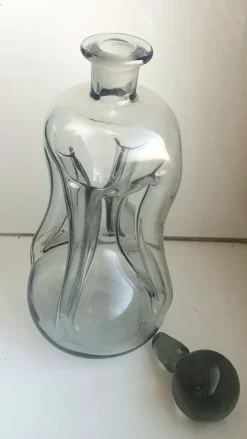 Pamono Kluk Kluk Decanter by Jacob E. Bang for Holmegaard, 1960s> Bottles, Carafes & Jugs