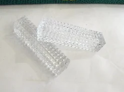 Online Pamono Knife Holders Cut Into Small Facets in Lorraine Crystal, 1950s, Set of 12