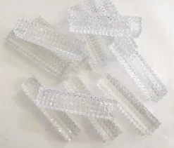 Online Pamono Knife Holders Cut Into Small Facets in Lorraine Crystal, 1950s, Set of 12