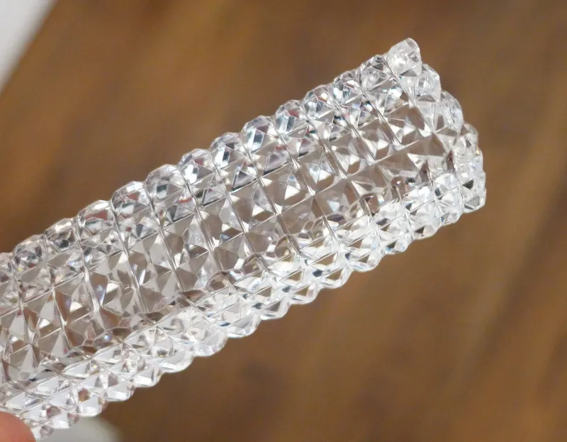 Online Pamono Knife Holders Cut Into Small Facets in Lorraine Crystal, 1950s, Set of 12