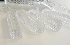 Online Pamono Knife Holders Cut Into Small Facets in Lorraine Crystal, 1950s, Set of 12