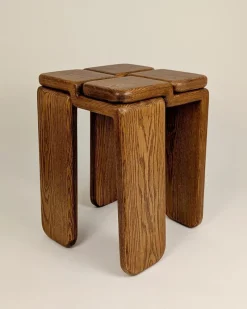 Pamono Knot Stool by Luis Gimeno> Seating