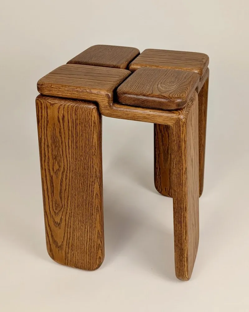 Pamono Knot Stool by Luis Gimeno> Seating
