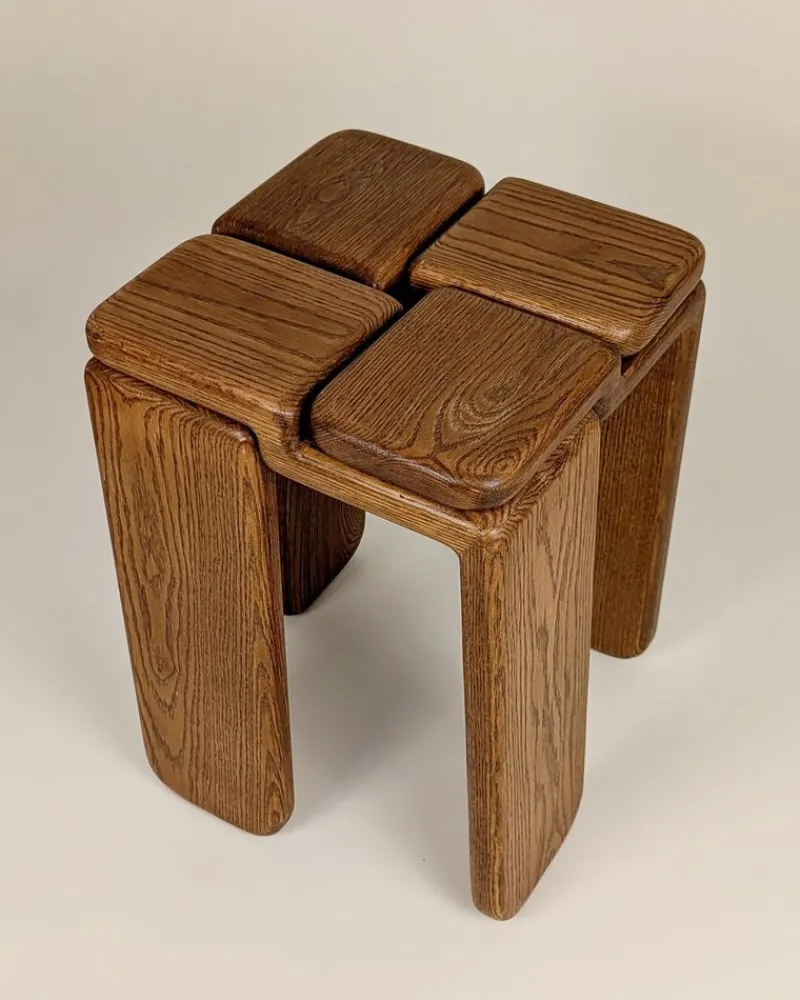 Pamono Knot Stool by Luis Gimeno> Seating