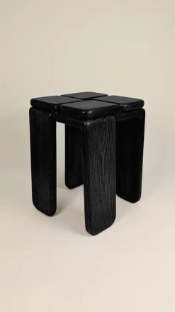 Pamono Knot Stool by Luis Gimeno><noscript><img width=