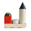 Outlet Pamono KNSTRKT Stackable Tableware by Studio Berg, Set of 6