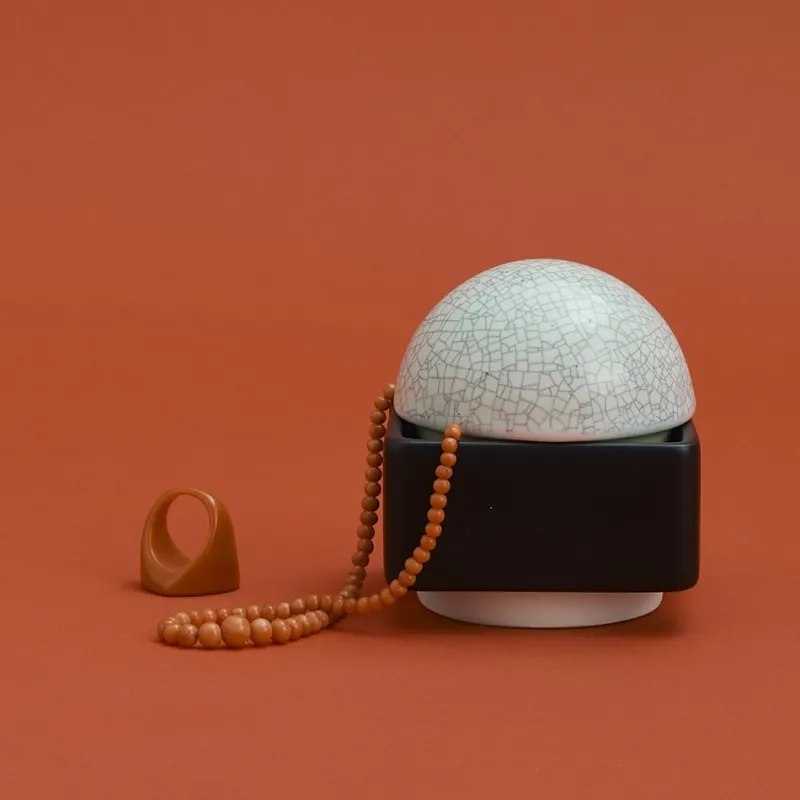 Pamono KNSTRKT Stackable Tableware by Studio Berg, Set of 2> Ashtrays & Catchalls