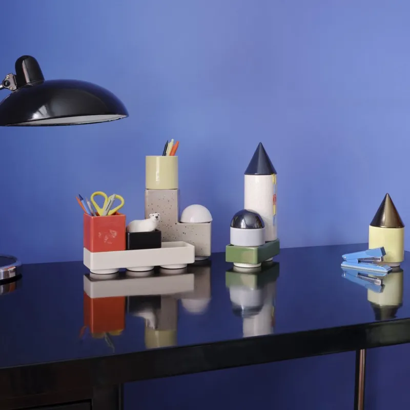 Pamono KNSTRKT Stackable Tableware by Studio Berg, Set of 2> Ashtrays & Catchalls
