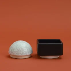 Pamono KNSTRKT Stackable Tableware by Studio Berg, Set of 2><noscript><img width=