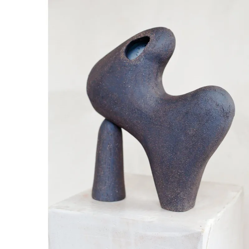 Pamono Kodama 16 Ceramic Sculpture by Noe Kuremoto> Decorative Objects
