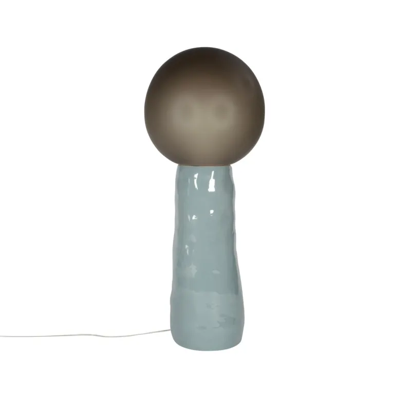 Pamono Kokeshi High Grey Acetato Grey Floor Lamp from Pulpo> Floor Lamps