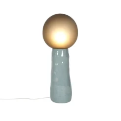 Pamono Kokeshi High Grey Acetato Grey Floor Lamp from Pulpo> Floor Lamps