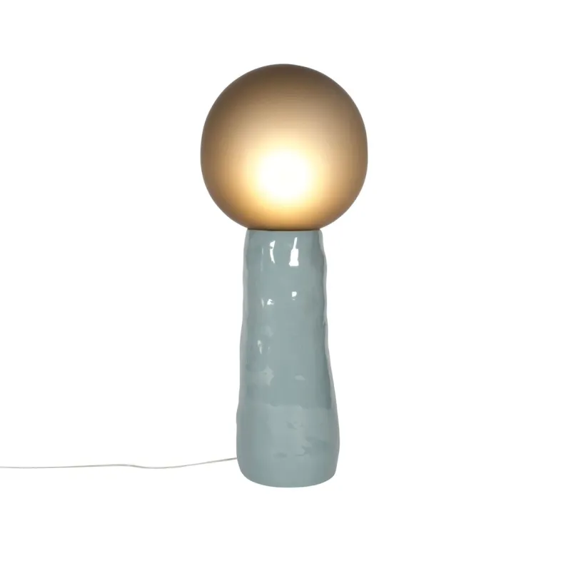 Pamono Kokeshi High Grey Acetato Grey Floor Lamp from Pulpo> Floor Lamps