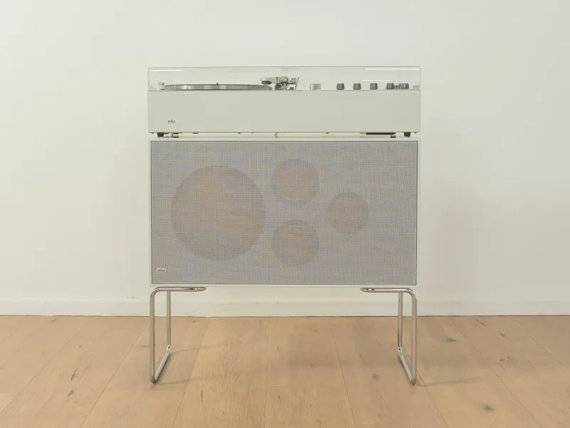 Pamono Kompaktanlage Audio 310 with L 61 Loudspeaker by Dieter Rams for Braun, 1960s> Electronics