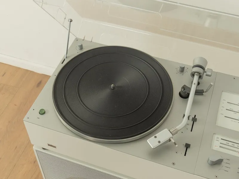 Pamono Kompaktanlage Audio 310 with L 61 Loudspeaker by Dieter Rams for Braun, 1960s> Electronics