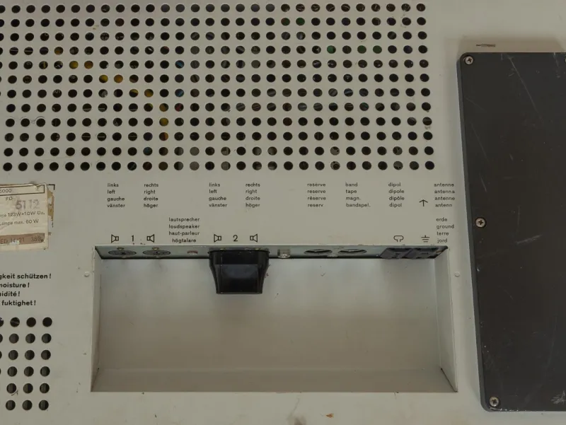 Pamono Kompaktanlage Audio 310 with L 61 Loudspeaker by Dieter Rams for Braun, 1960s> Electronics
