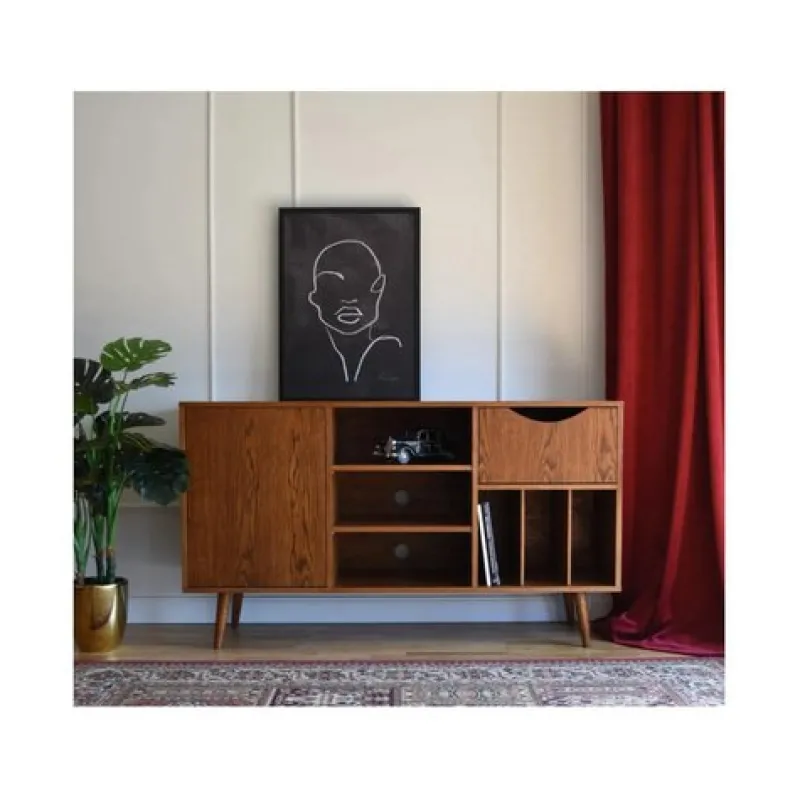Pamono Kron Vinyl Sideboard by Pastform> Storage