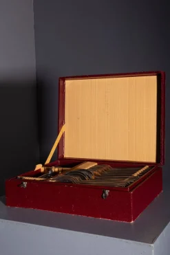 Pamono Krupp Cutlery Set by Gio Ponti, 1950s><noscript><img width=