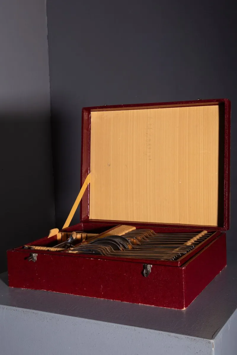 Pamono Krupp Cutlery Set by Gio Ponti, 1950s> Dinnerware Accessories