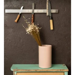 Pamono Kula Wine Cooler in Dusky Pink Glazed Porcelain by Frau Caze><noscript><img width=