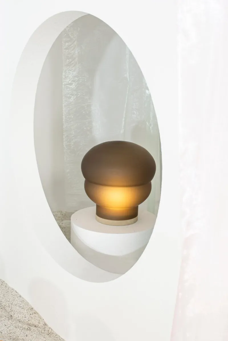 Pamono Kumo High Smoky Grey Acetato Taupe Floor Lamp by Pulpo> Floor Lamps