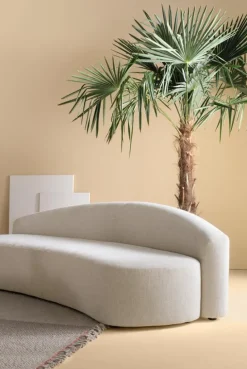 New Pamono Kyokusen Monolithic Sofa by Quinti Sedute