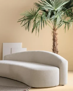 New Pamono Kyokusen Monolithic Sofa by Quinti Sedute