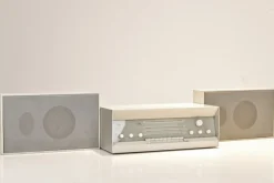 Outlet Pamono L45 2 RCS 9 Control Unit and Cabinets by Dieter Rams for Braun Ag, Germany, 1961, Set of 3