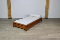 Clearance Pamono L03 Daybed in Elm by Pierre Chapo, France, 1960s