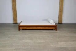 Clearance Pamono L03 Daybed in Elm by Pierre Chapo, France, 1960s