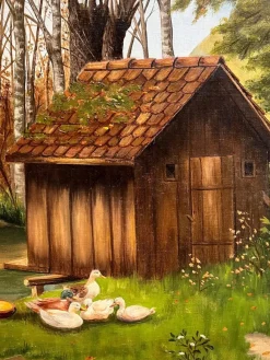 Best Pamono L. Jacques, Hermance, Genève, 1923, Oil on Canvas